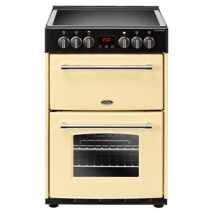 cream electric range