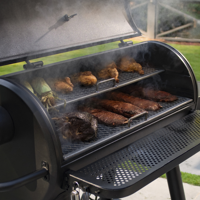 Chargriller offset outlet smoker