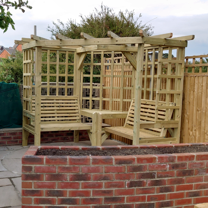 Churnet valley best sale clementine corner arbour