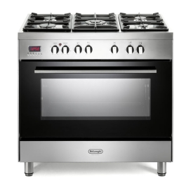 DeLonghi DSR907DF Range Cooker Stainless Steel Stoves Are Us