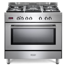 DeLonghi DSR907DF Range Cooker Stainless Steel Stoves Are Us