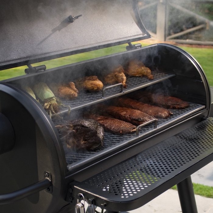 Char Griller Grand Champ Offset Smoker Grill Stoves Are Us