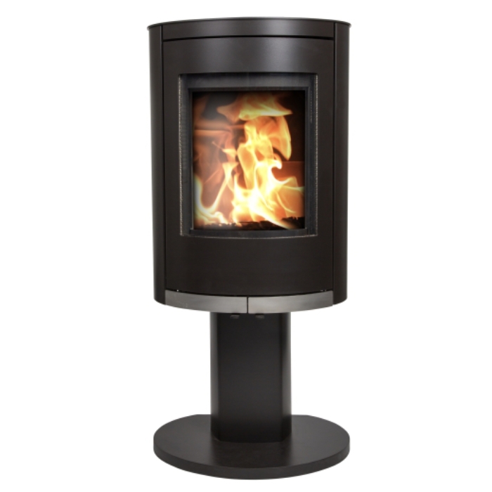 Mi-Fires Ovale Pedestal Wood Burning Stove