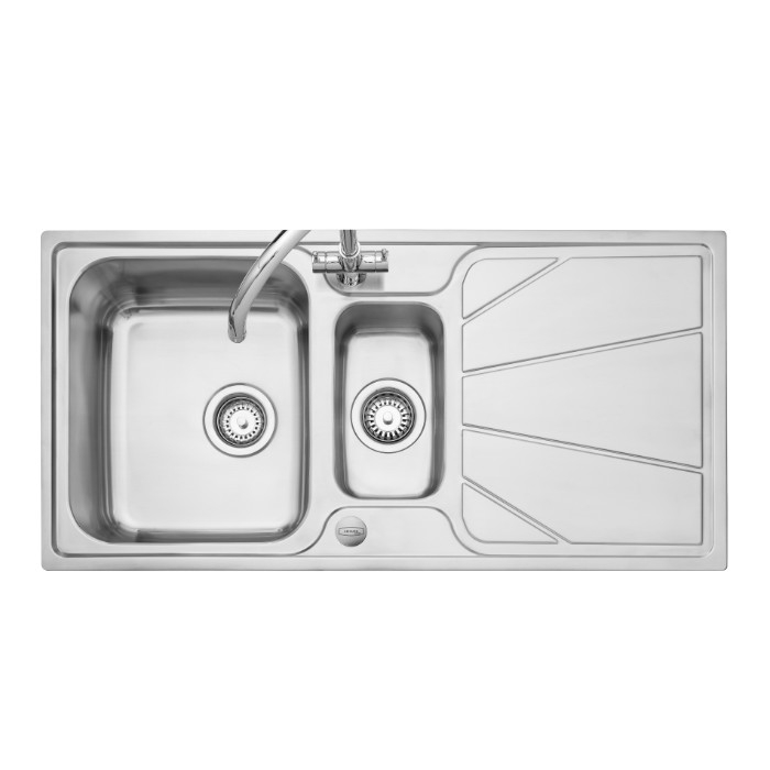 Leisure Nimbus NIM1052/ 1.5 Bowl Stainless Steel Sink