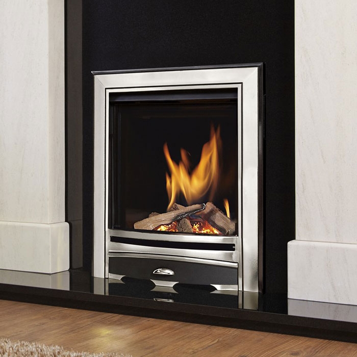 Passion Gas Fire, Ultimo 007 Fascia Chrome