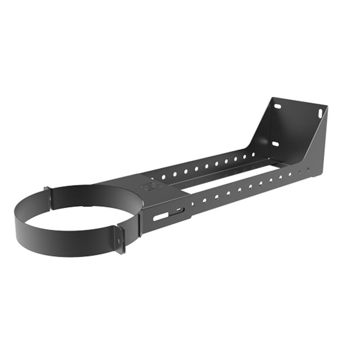 Long 210-420mm Wall Bracket - Black