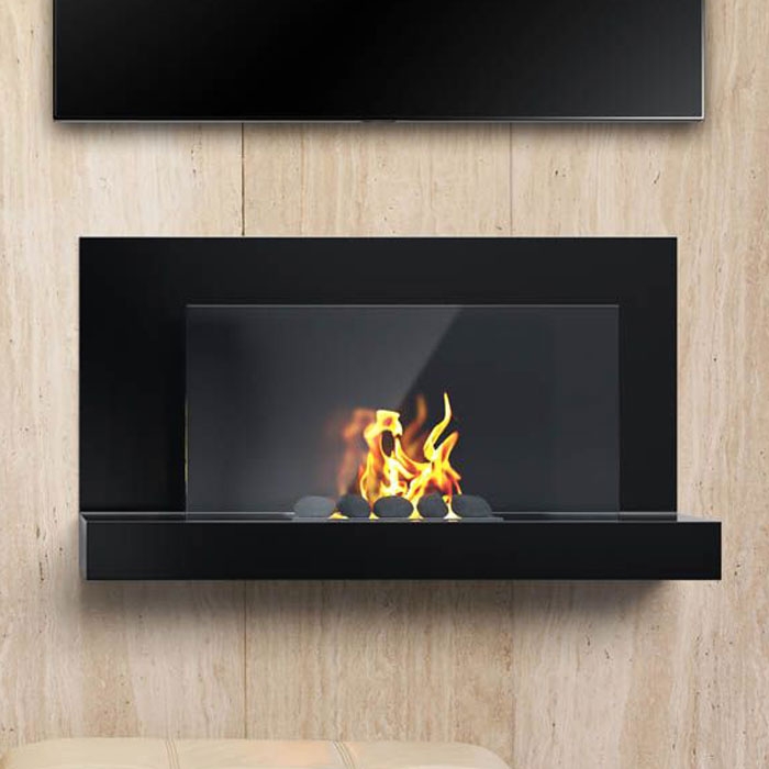 Alden 900mm Wall Mounted Bio Ethanol Fire