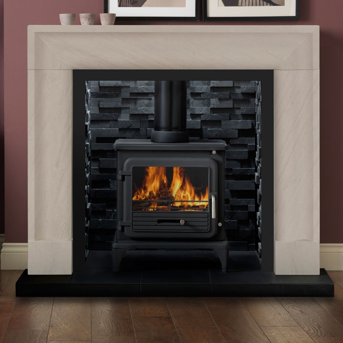 Penman Arlington Natural Limestone Fire Surround