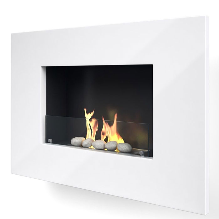  Arlington 850mm Wall Mounted Bio Ethanol Fire