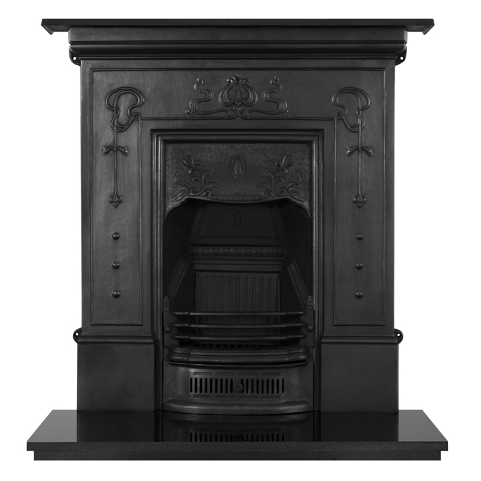 Carron Bella Cast Iron Fireplace Black