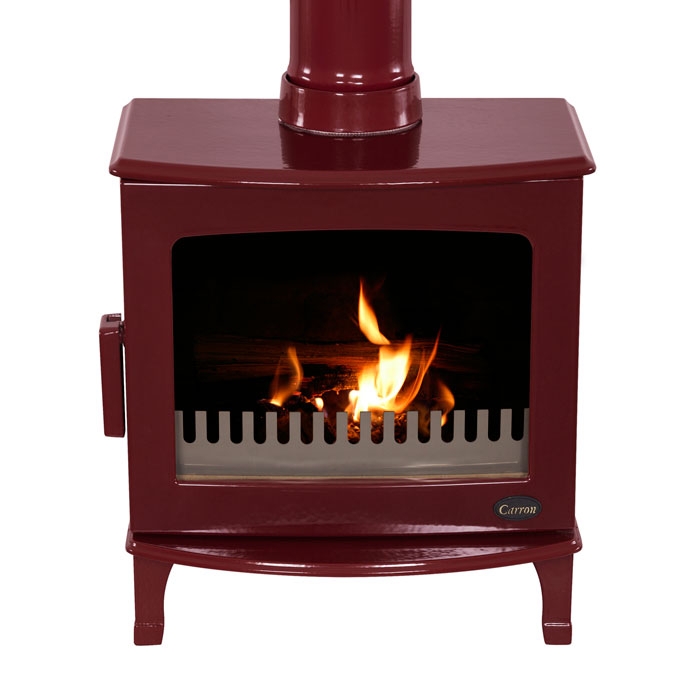 Carron 5kW ECO Red Enamel Wood-Burning Stove