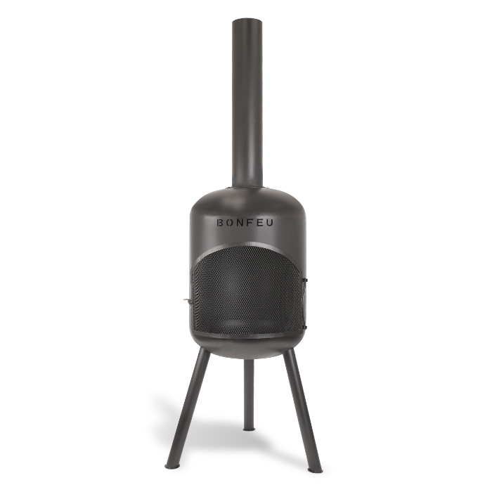 Bonfeu BonBono Outdoor Fireplace, Black