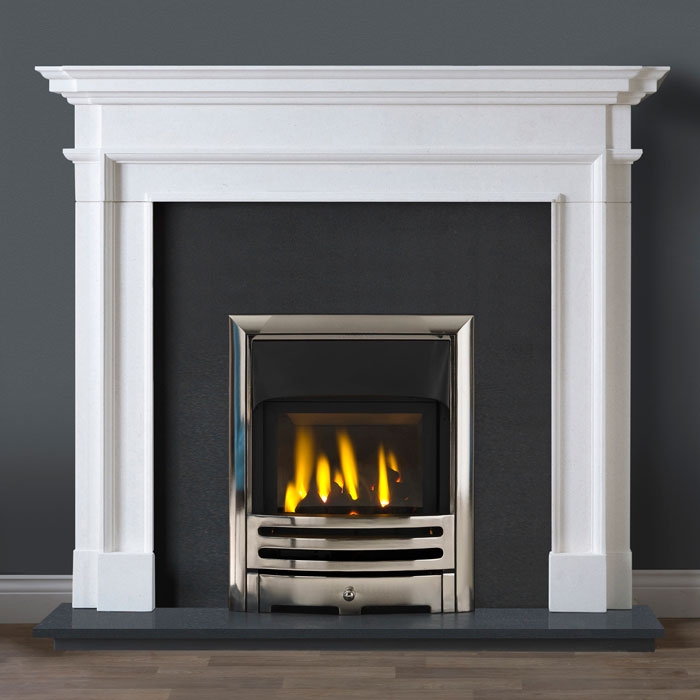 Gallery Bromley 51" Agean Limestone Fire Surround