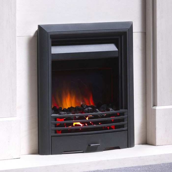 Burley Langton 1894BL Electric Fire, Black