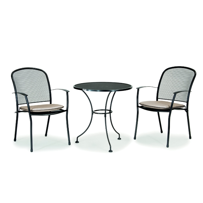 Kettler Caredo Mesh Bistro Set, Stone