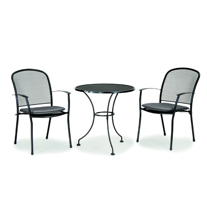 Kettler Caredo Mesh Bistro Set, Slate