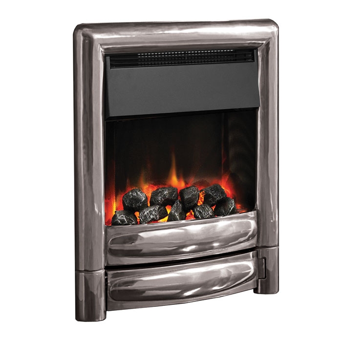 PureGlow Carmen Illusion Full Polished Electric Fire Coal Effect