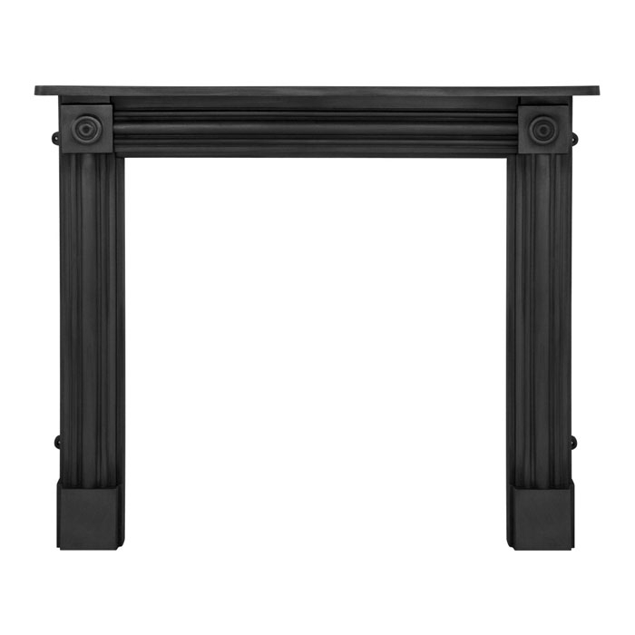 Carron Regent Cast Fire Surround Black