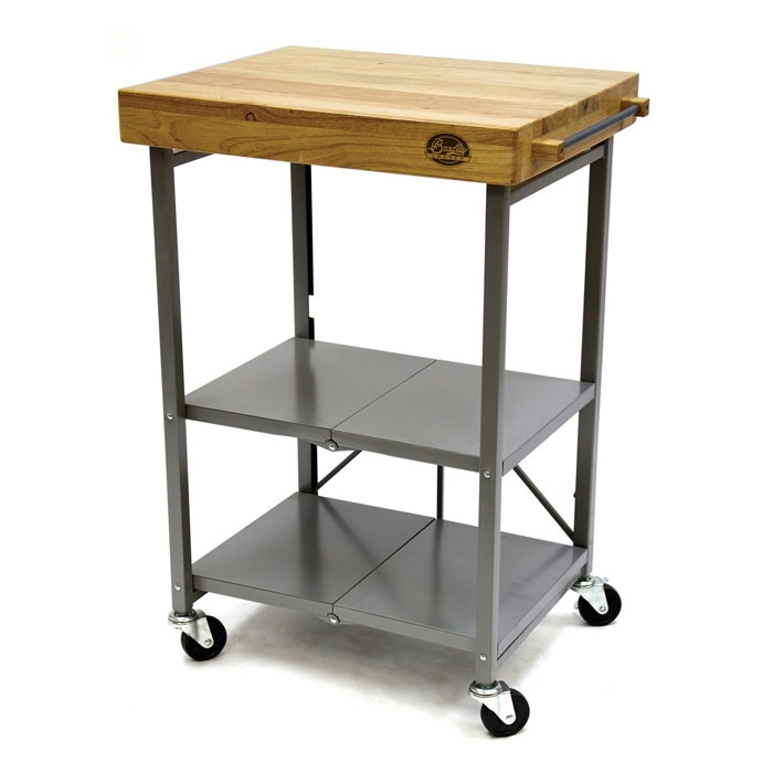 Bradley Smoker Foldable Kitchen Cart