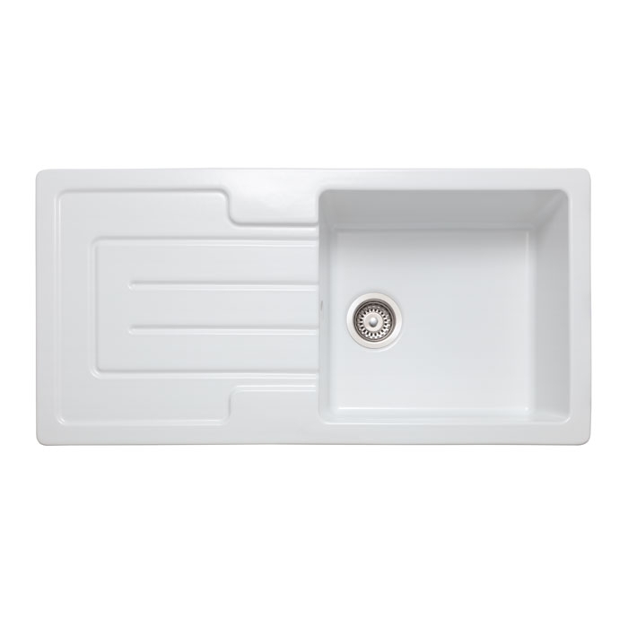 Austell White CAU10101WH/ Ceramic Sink