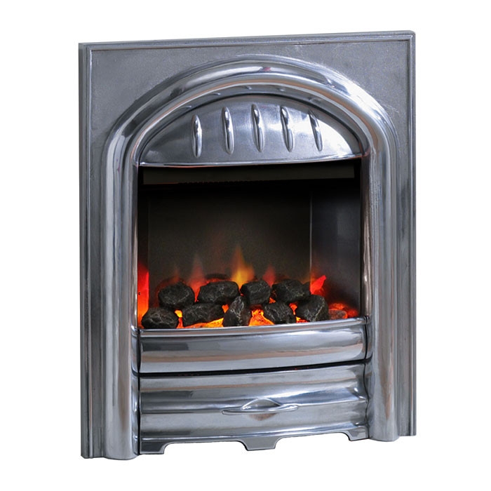 PureGlow Chloe Illusion Full Polished Electric Fire Coal Effect