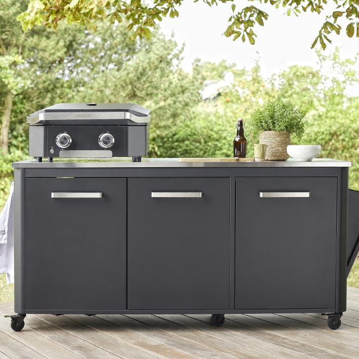 Cozze Outdoor Kitchen 3 Door Unit