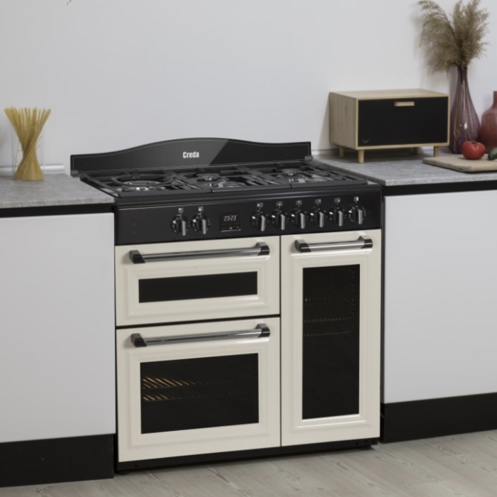 Creda C90RCDFTCRM 90cm Range Cooker Cream