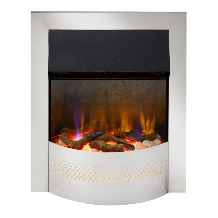 Dimplex Portree Optiflame Electric Fire, Chrome