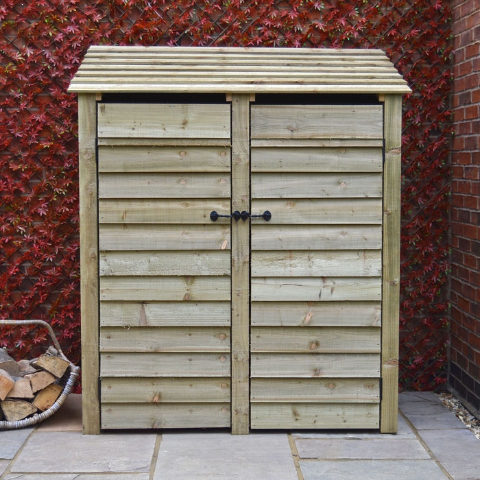 Cottesmore Solid 6ft Double Door Log Store