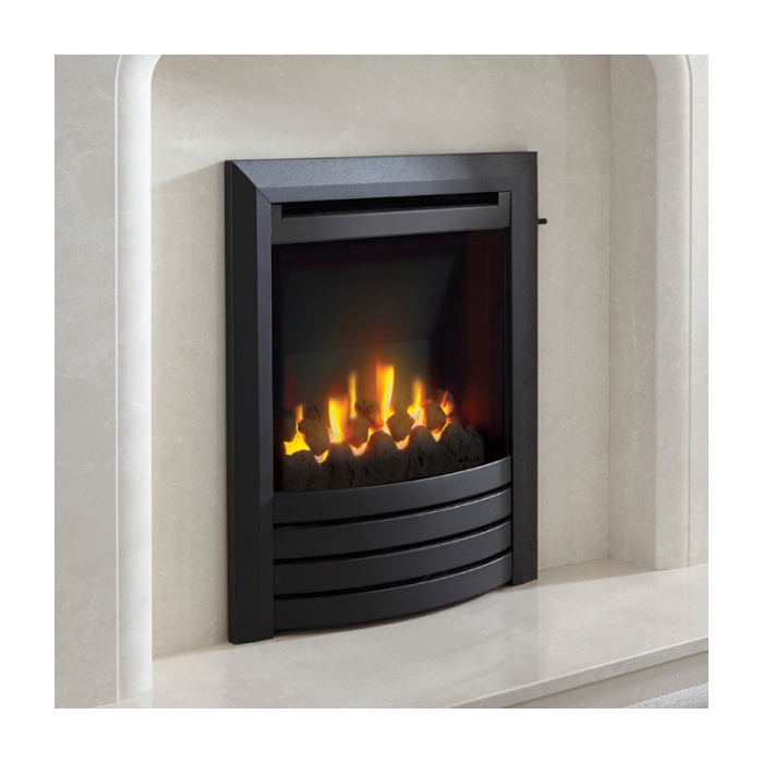 Elgin & Hall Exclusive Fascia Gas Fire, Black