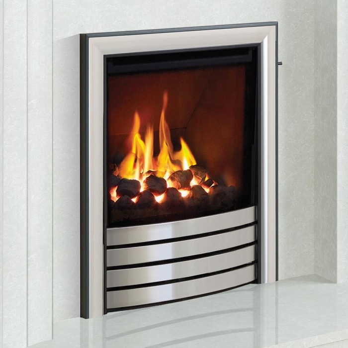 Elgin & Hall Devotion Fascia Gas Fire, Chrome