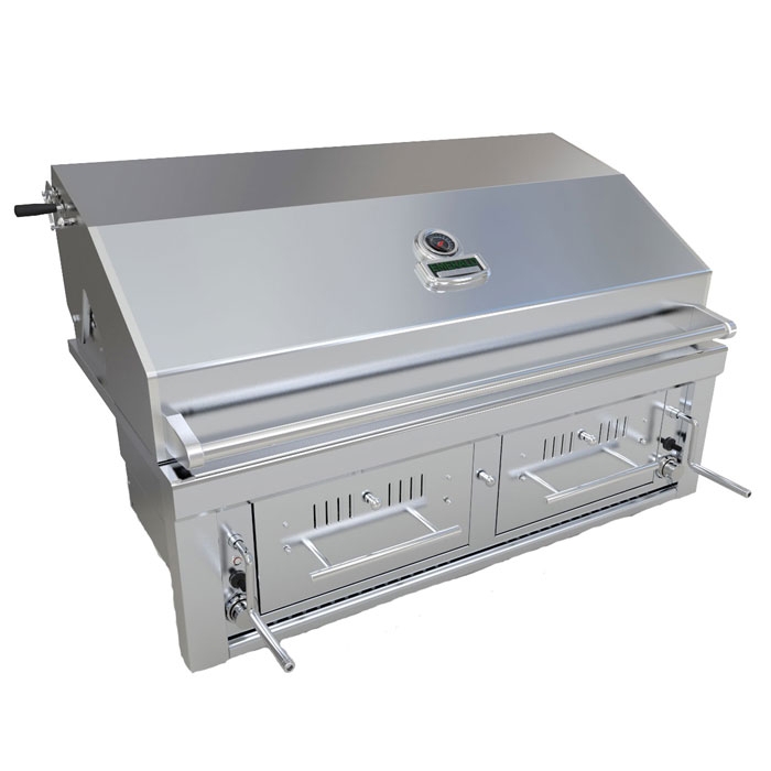 Sunstone 42" Built In Gas Hybrid Dual Zone BBQ