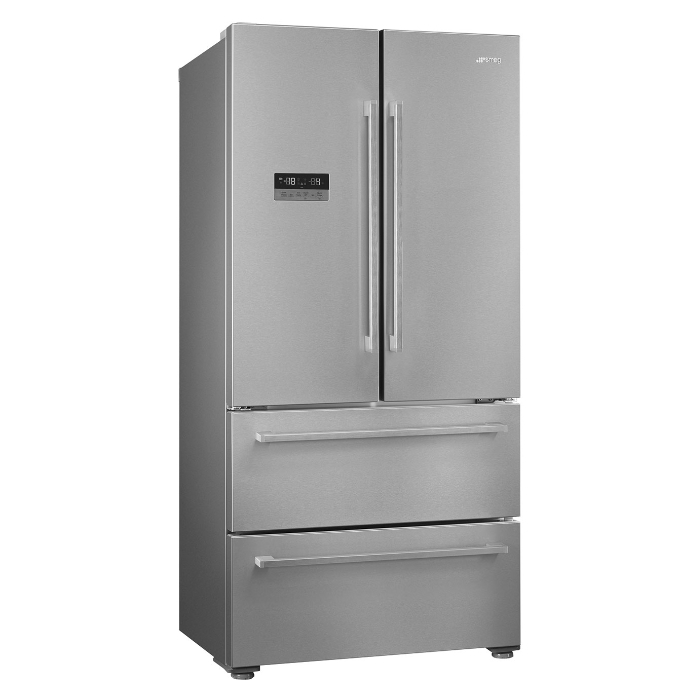 Smeg FQ55FXDF American Fridge Freezer, Stainless Steel