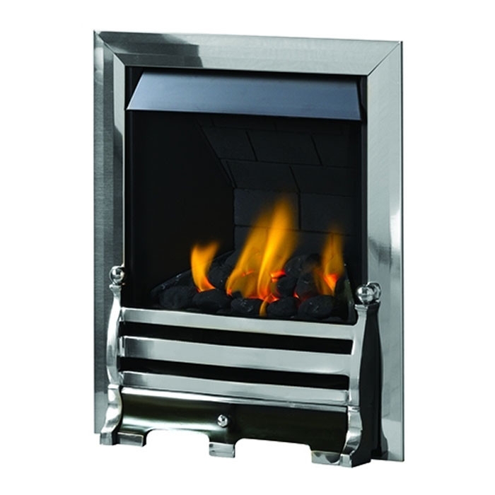 Pureglow Daisy Gas Fire, Polished