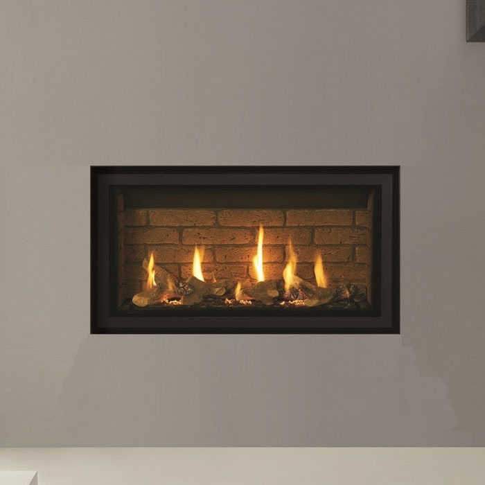 Gazco Studio 1 Slimline Glass Fronted Balanced Flue Gas Fire