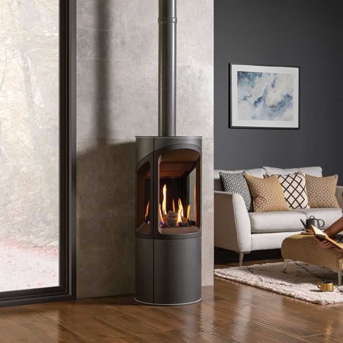 Gazco Onyx Liv 3 Gas Stove