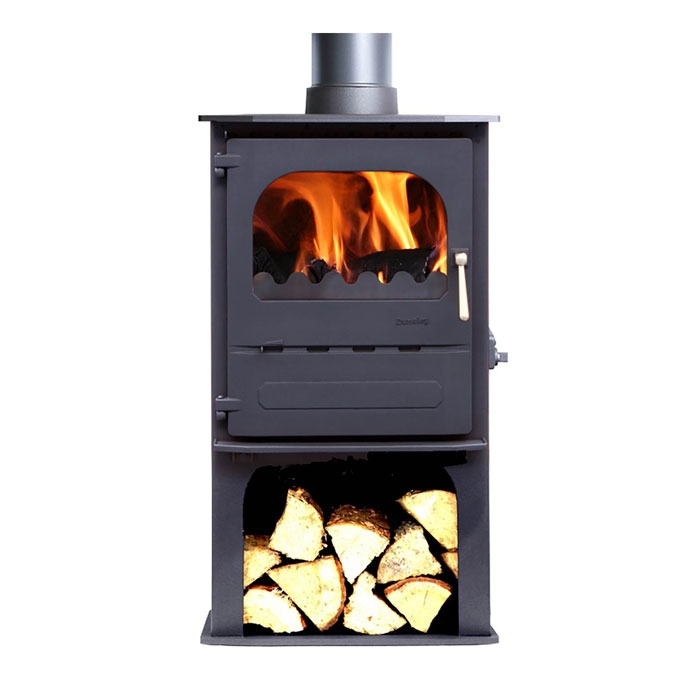 Dunsley Highlander 5 Enviroburn Solo Logstore Multi Fuel / Wood Burning Stove