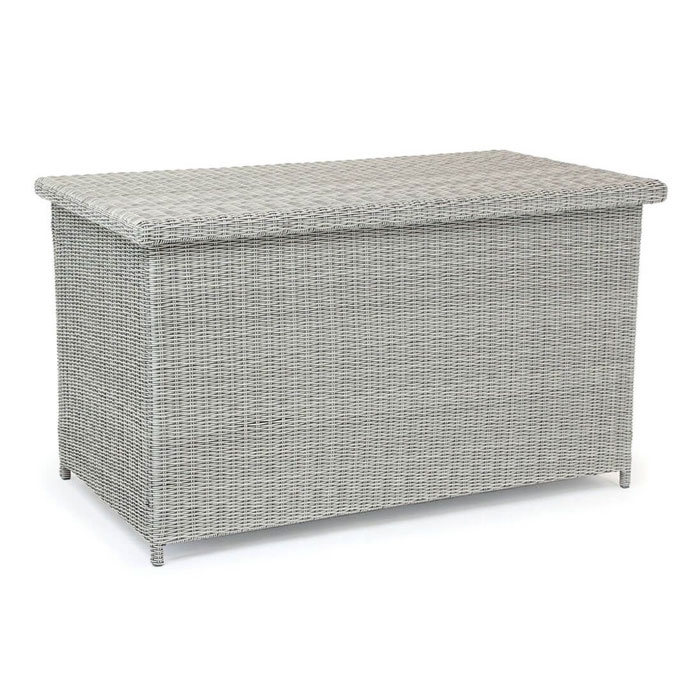 Kettler Palma Large Cushion Box, White Wash