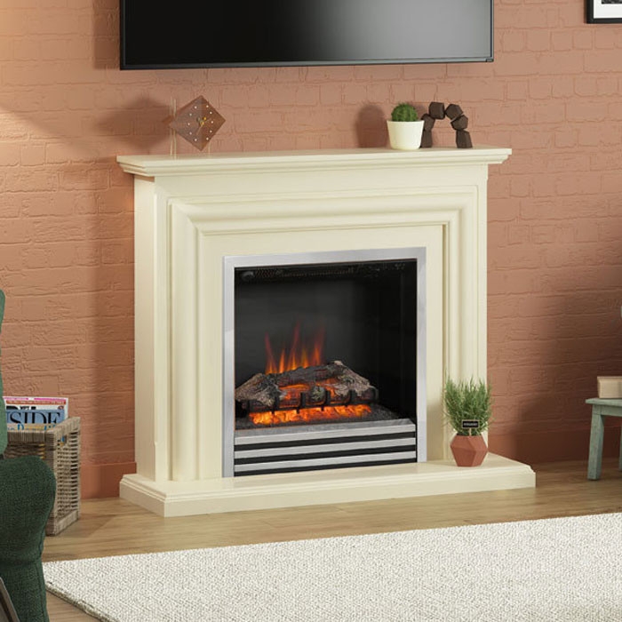 FLARE Carina 44" Electric Fireplace Suite