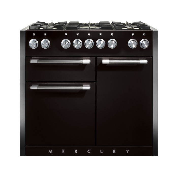 AGA Mercury 1082 Ash Black Dual Fuel Range Cooker