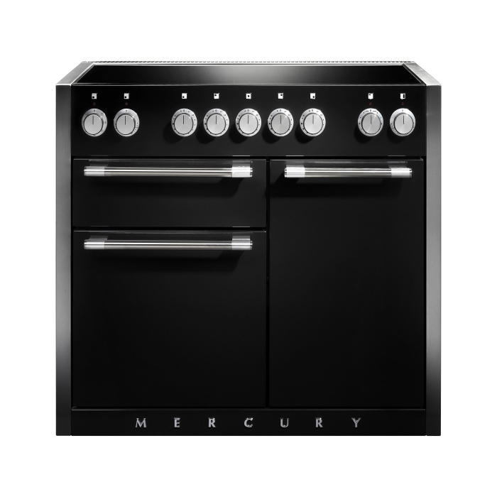 AGA Mercury 1082 Ash Black Induction Electric Range Cooker