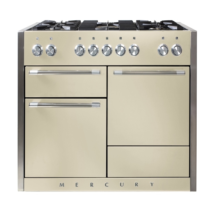 AGA Mercury 1200 Oyster Dual Fuel Range Cooker