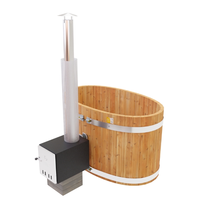 Kirami Original Woody Tiny Wood-Fired Hot Tub