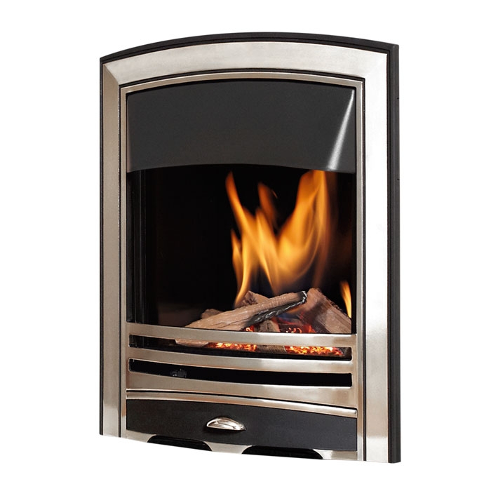 Michael Miller Passion HE Gas Fire, Embrace Fascia Chrome