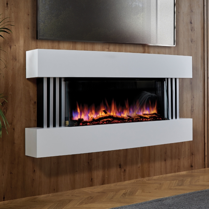 Katell Visto Wall Mounted Italia Eco Electric Fireplace