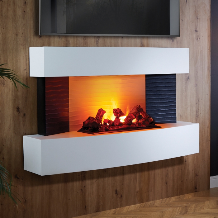 Katell Anzio Italia Wall Mounted Optimyst Electric Fireplace