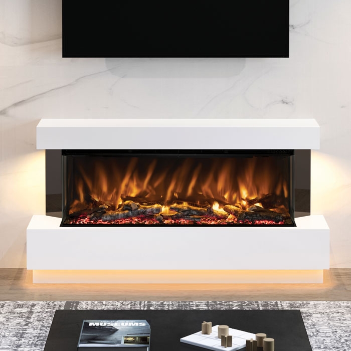 Elgin & Hall Evento 64" Arteon Electric Fireplace Suite