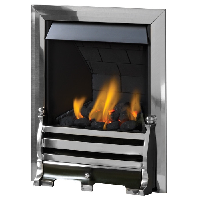 Pureglow Daisy Gas Fire, Satin