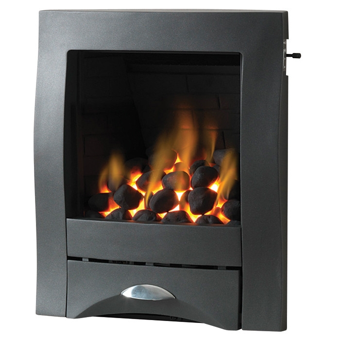 Pureglow Zara Graphite Gas Fire