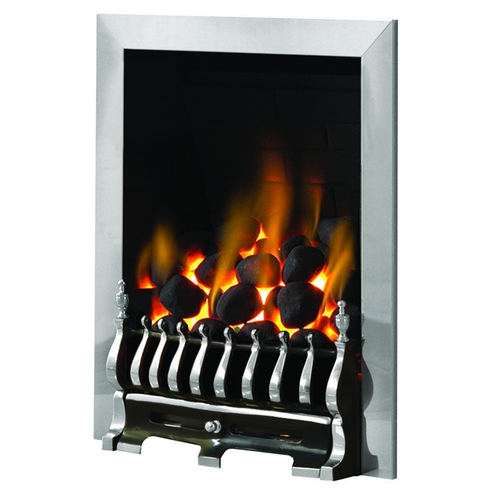 Pureglow Blenheim Gas Fire, Polished